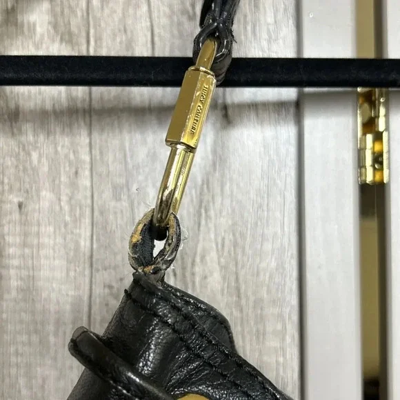 Y2K Juicy Couture Vintage Genuine Leather Shoulder Bag Shoulder Quilted - Picture 5 of 16